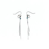 Phoenix Tassel Earrings in Sterling Silver